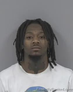 Mugshot of Kezman Keyshaun Lofton booked in Johnston County, North Carolina on October 13, 2026