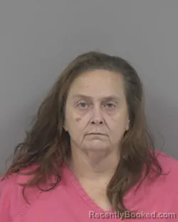 Mugshot of Patty Langdon Lassiter booked in Johnston County, North Carolina on October 23, 2026