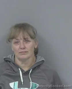 Mugshot of Cathy Lynn Medlin booked in Johnston County, North Carolina on September 25, 2026