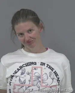 Mugshot of CHRISTIE RENE MORGAN booked in Johnston County, North Carolina on March 21, 2026