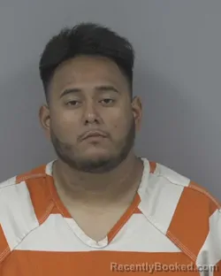 Mugshot of Johann Sanchez Mendoza booked in Johnston County, North Carolina on August 20, 2026