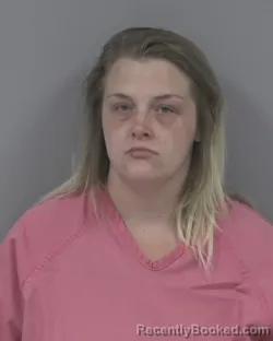 Mugshot of Mallory Autumn Mouser booked in Johnston County, North Carolina on September 3, 2026