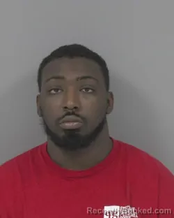Mugshot of Nah`Shon Kemonie Marshall booked in Johnston County, North Carolina on October 4, 2026