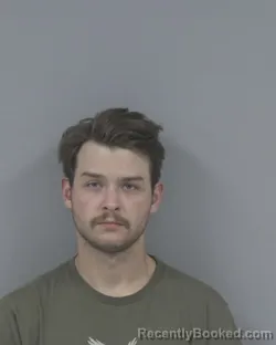 Mugshot of Nicholas Martin Muir booked in Johnston County, North Carolina on August 26, 2026