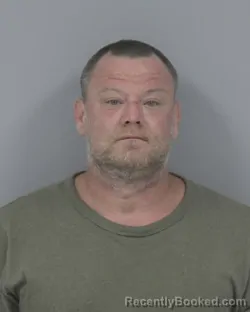 Mugshot of Phillip Wayne Marshall booked in Johnston County, North Carolina on August 25, 2026