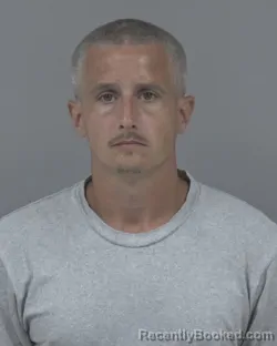 Mugshot of William Joseph Moore booked in Johnston County, North Carolina on October 9, 2026