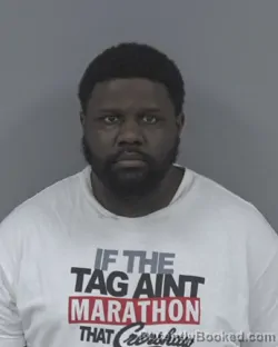 Mugshot of Devante Jerrod Norman booked in Johnston County, North Carolina on August 26, 2026