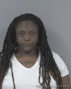 Mugshot of Jasmine Melissa Norwood booked in Johnston County, North Carolina on August 28, 2026