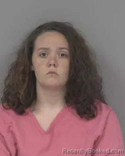 Mugshot of Karissa Kaye O`Barr booked in Johnston County, North Carolina on October 23, 2026