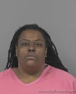 Mugshot of April Pettway booked in Johnston County, North Carolina on October 20, 2026