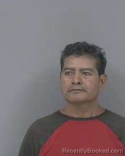 Mugshot of BONIFACIO RAMIREZ PEREZ booked in Johnston County, North Carolina on August 3, 2026