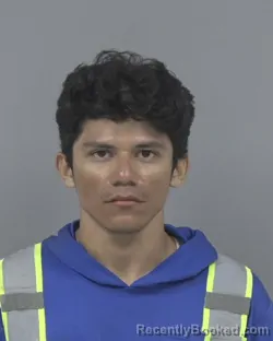 Mugshot of Edwin Steven Lopez Peralta booked in Johnston County, North Carolina on August 28, 2026