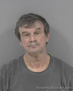 Mugshot of MIKE POWELL booked in Johnston County, North Carolina on March 10, 2026