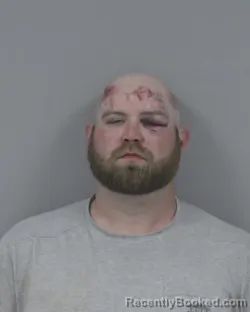 Mugshot of ZACHARY BEAU PALMER booked in Johnston County, North Carolina on March 15, 2026