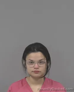 Mugshot of Angelica Marie Reyes booked in Johnston County, North Carolina on October 23, 2026