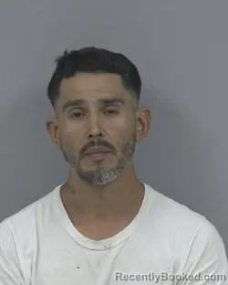 Mugshot of Fernando Ruiz booked in Johnston County, North Carolina on September 26, 2026