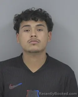 Mugshot of Justin Daniel Chinchilla Rodriguez booked in Johnston County, North Carolina on September 3, 2026