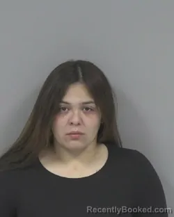 Mugshot of Jeannette Lizzette Rodriguez booked in Johnston County, North Carolina on September 27, 2026