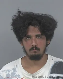 Mugshot of Kristopher James Rodriguez booked in Johnston County, North Carolina on August 12, 2026