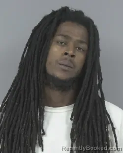 Mugshot of Shaquille Sylvester Ray booked in Johnston County, North Carolina on August 21, 2026