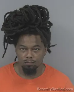 Mugshot of Aaron Jermell Smith booked in Johnston County, North Carolina on August 21, 2026