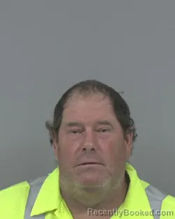 Mugshot of Bryan Allen Standridge booked in Johnston County, North Carolina on August 21, 2026
