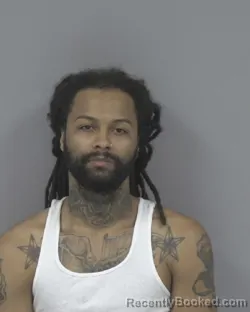 Mugshot of CAMERON JAMAL SPARKS booked in Johnston County, North Carolina on July 1, 2026