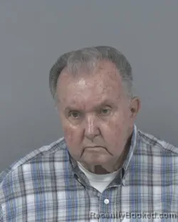 Mugshot of Franklin Raeford Snypes booked in Johnston County, North Carolina on August 23, 2026