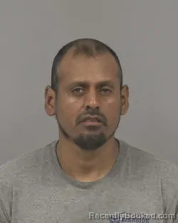 Mugshot of GILBERTO SANCHEZ SALDIVAR booked in Johnston County, North Carolina on June 4, 2026