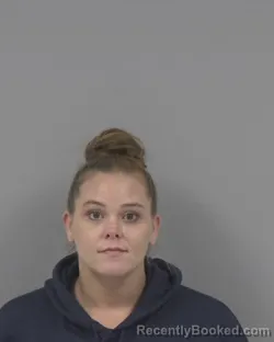 Mugshot of Haley Elizabeth Sutton booked in Johnston County, North Carolina on October 22, 2026
