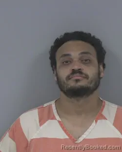 Mugshot of Jaron Deon Safran booked in Johnston County, North Carolina on August 13, 2026