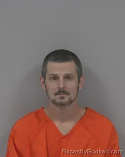 Mugshot of Justin Dale Sampson booked in Johnston County, North Carolina on October 21, 2026
