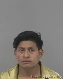 Mugshot of MATEO SANTIZ-PEREZ booked in Johnston County, North Carolina on March 15, 2026