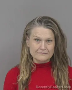 Mugshot of MELISSA AMANDA SWENSON booked in Johnston County, North Carolina on April 1, 2026