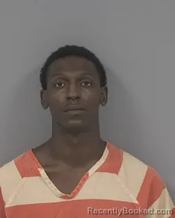Mugshot of Shaquan Tyrese Stanley booked in Johnston County, North Carolina on August 22, 2026