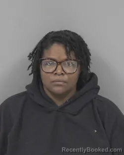 Mugshot of Taneeka Riechelle Smith booked in Johnston County, North Carolina on July 25, 2026