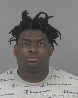 Mugshot of DERIC ALONZO THOMPSON booked in Johnston County, North Carolina on April 1, 2026