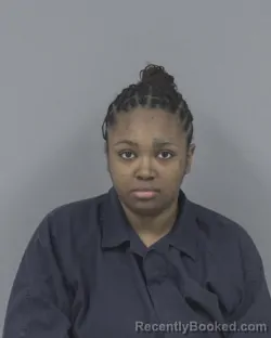 Mugshot of Jhaniyah Tyquasha Tittle booked in Johnston County, North Carolina on October 1, 2026