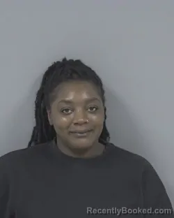 Mugshot of Kymisha Lashon Terry booked in Johnston County, North Carolina on August 26, 2026
