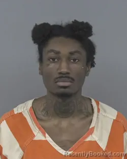 Mugshot of RASHAD VAUGHN booked in Johnston County, North Carolina on March 8, 2026