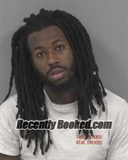 Booking photo from Johnston County, North Carolina