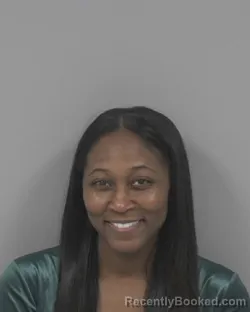 Mugshot of Alisha Latoya Williams booked in Johnston County, North Carolina on August 11, 2026