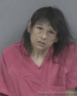 Mugshot of Chastity Dawn Woodall booked in Johnston County, North Carolina on October 9, 2026