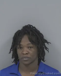 Mugshot of Latoya Moneque Whitley booked in Johnston County, North Carolina on September 29, 2026