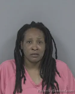 Mugshot of Patrinia Lynette Wright booked in Johnston County, North Carolina on September 25, 2026