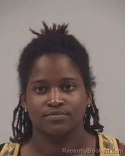 Mugshot of SHAMANIKA PHILATINI WILLIAMS booked in Johnston County, North Carolina on May 14, 2026