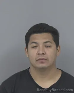 Mugshot of Angel Alfonso Yanez-Mejia booked in Johnston County, North Carolina on September 29, 2026