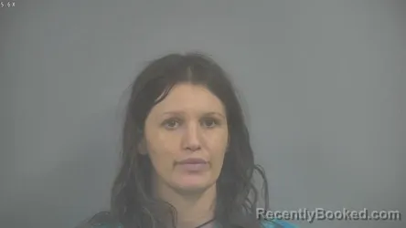 Mugshot of ALYSIA KAY COTTINGHAM booked in Sullivan County, Indiana on March 24, 2026