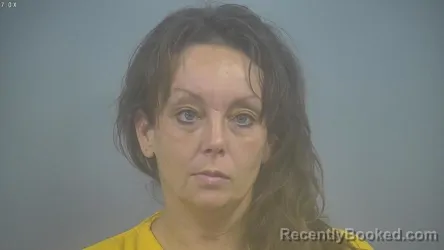 Mugshot of Amanda Priscilla Coffman booked in Sullivan County, Indiana on September 5, 2026