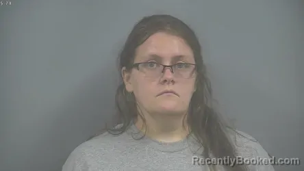 Mugshot of Alexis J Southwood booked in Sullivan County, Indiana on July 27, 2026